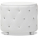 Davina Oval 2 Drawer Nightstand in White Leatherette